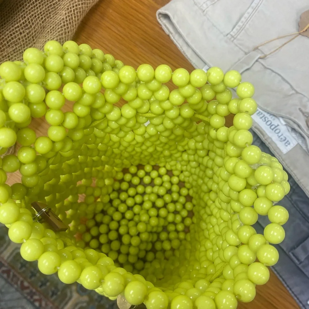 Free People Neon Beaded Bucket Bag - Picture 6 of 6